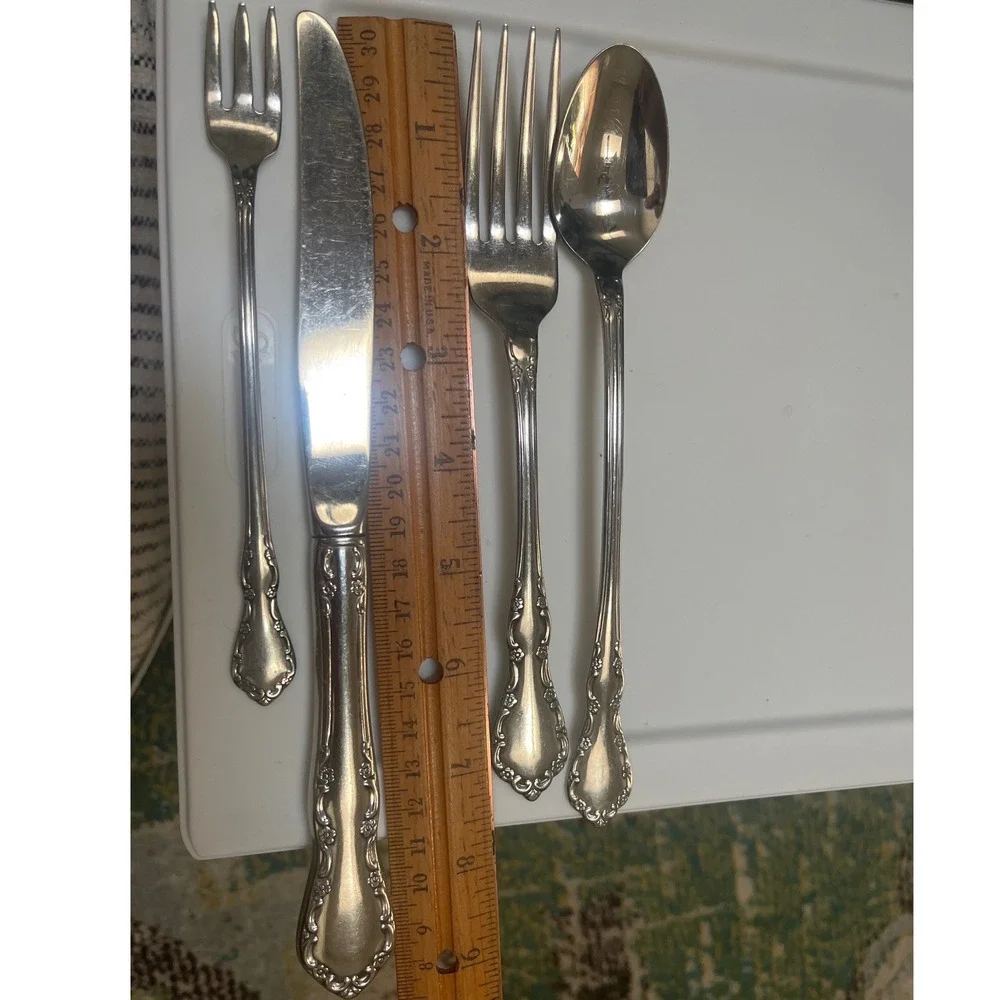 7 Piece ONEIDA‎ MANSION HALL Stainless Flatware 1 Place Setting